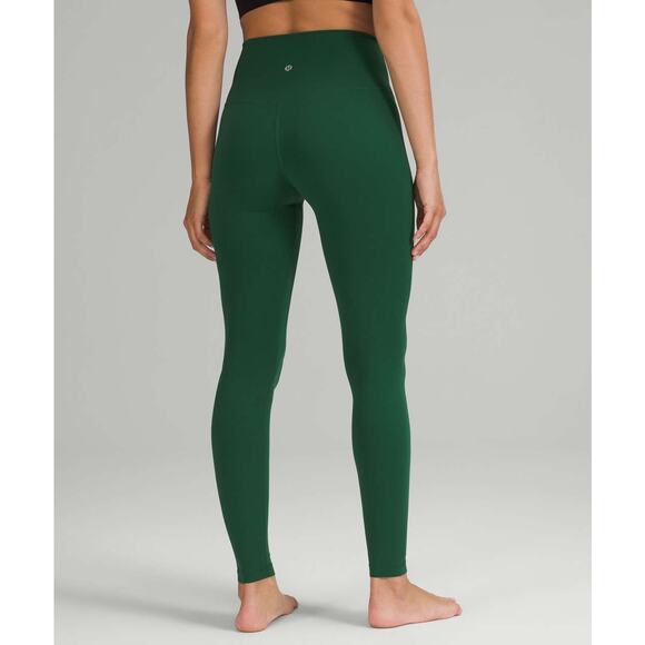 Lululemon Align High-Rise Pant 28" Everglade Green Sz 4 Nulu - Picture 1 of 5